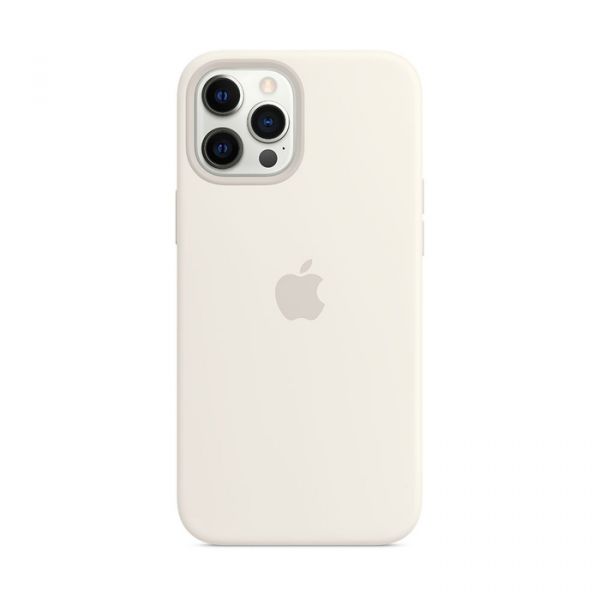 Capa iPhone 12 Pro Max Silicone Aveludada MagSafe - infozcell